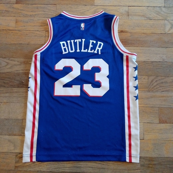 Philadelphia 76ers Jersey Jimmy Butler #23 YOUTH Small - Picture 2 of 7